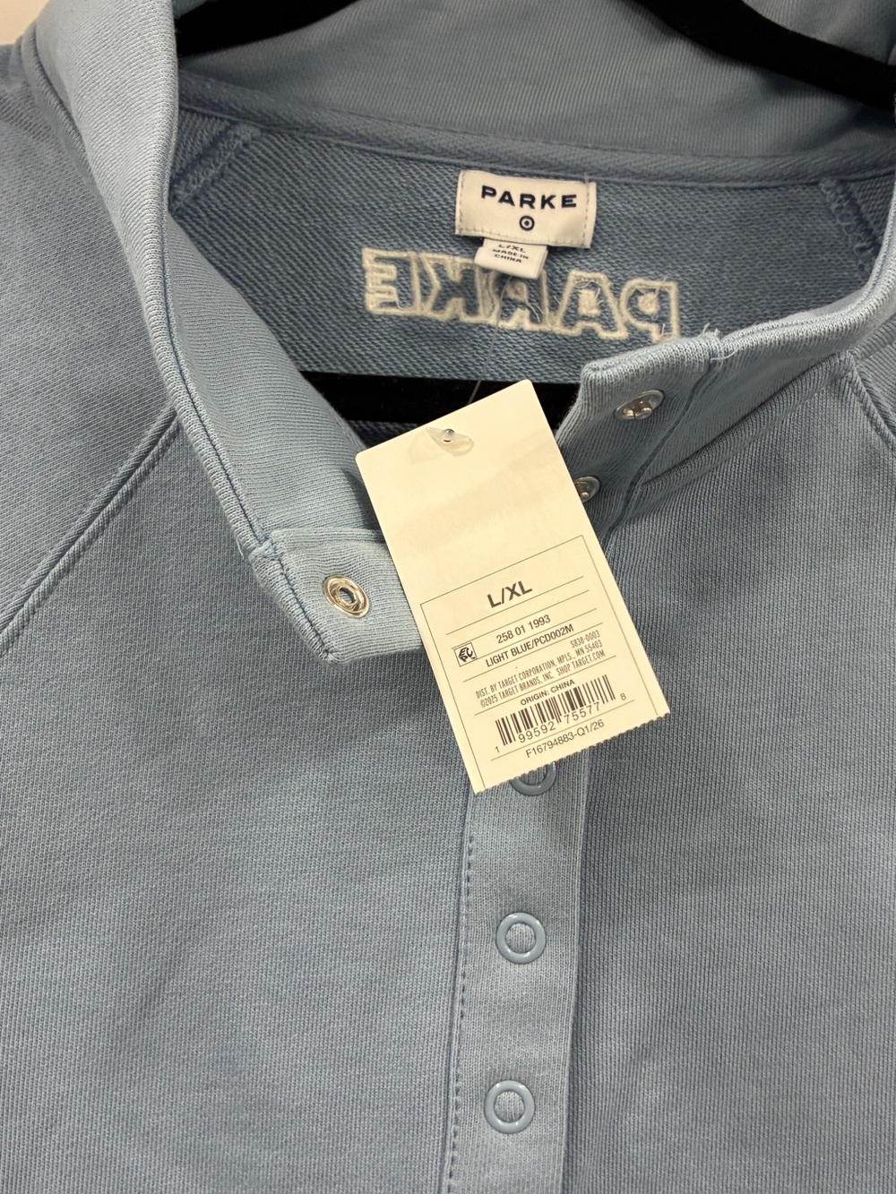 Super soft PARKE for Target pullover sweatshirt -L/XL-new